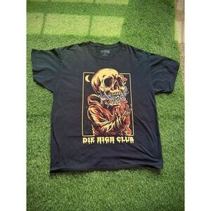 Thirty Single "Die High Club" Graphic T-Shirt Size XL